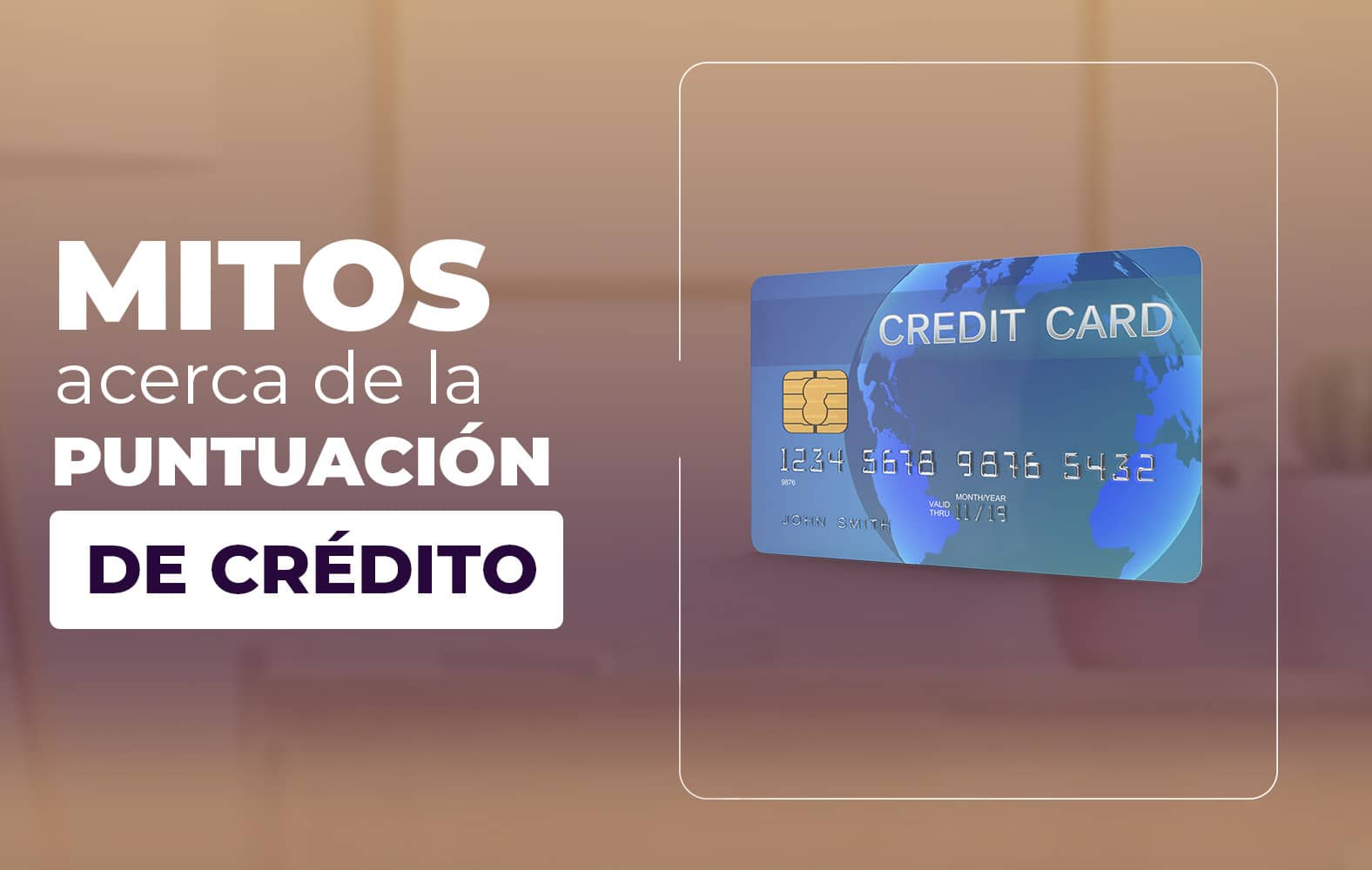 Algunos mitos sobre la puntuación de crédito