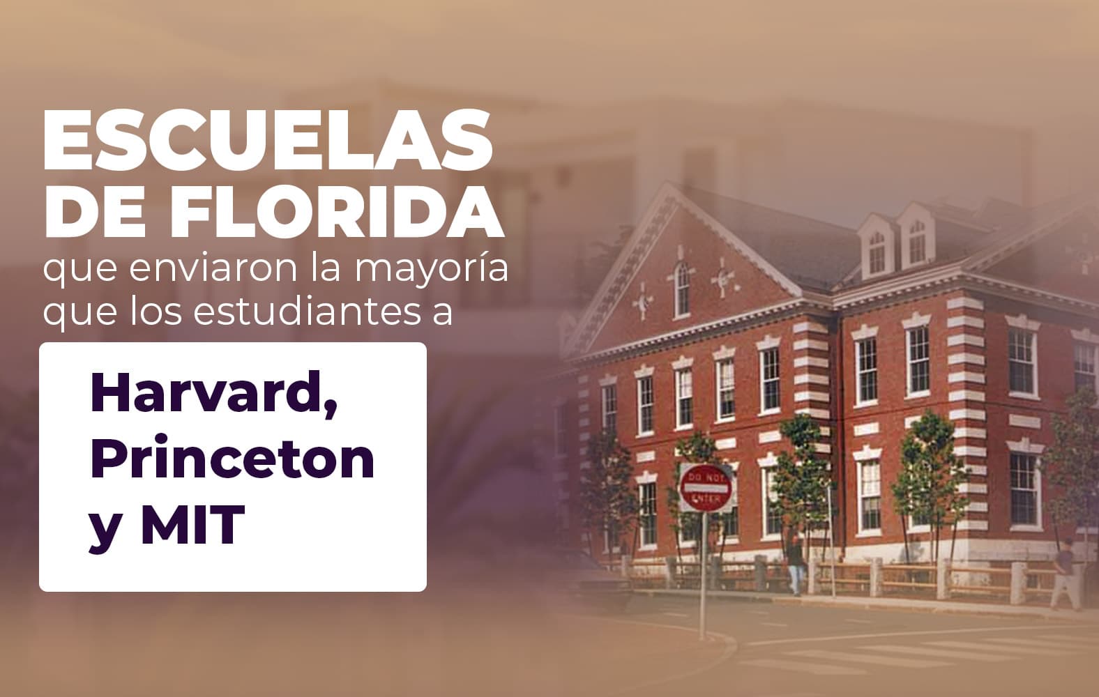 Escuelas de Florida con la mayor cantidad de estudiantes en universidades importantes